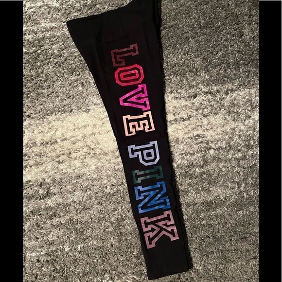NWT Victoria’s Secret PINK High Waist Full Length Leggings - Picture 2 of 5